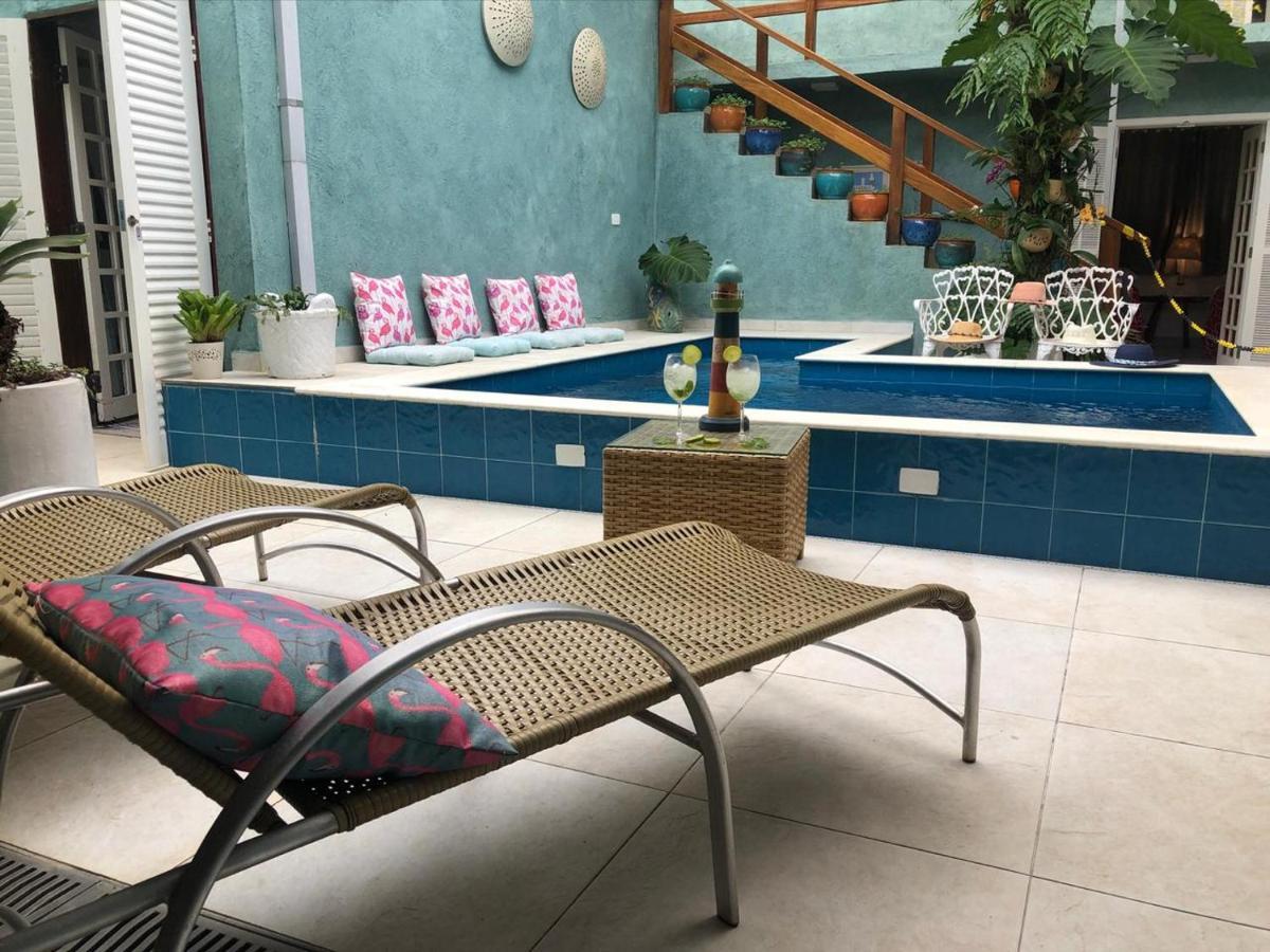To Na Praia Juquehy Pousada Juquei Kültér fotó